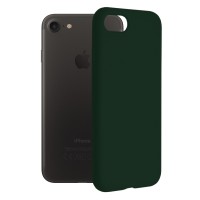 Techsuit Color Silicone Back Cover voor Apple iPhone 6/6S/7/8 / iPhone SE 2022/2020 - Groen