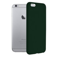 Techsuit Color Silicone Back Cover voor Apple iPhone 6 Plus/6S Plus - Groen