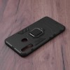 Techsuit Shield Silicone Back Cover voor Samsung Galaxy A20s - Zwart