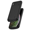 Techsuit Power Pro Battery Case 6000 mAh voor Apple iPhone XS Max - Zwart