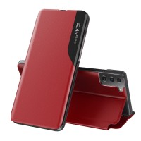 Techsuit eFold Book Case voor Samsung Galaxy S21 Plus - Rood