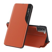 Techsuit eFold Book Case voor Samsung Galaxy S21 Plus - Oranje