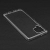 Techsuit Clear Silicone Back Cover voor Samsung Galaxy A42 - Transparant
