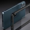 Techsuit Carbon Fuse Back Cover voor Apple iPhone 12 / iPhone 12 Pro - Zwart