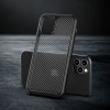 Techsuit Carbon Fuse Back Cover voor Apple iPhone 11 Pro Max - Zwart