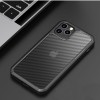 Techsuit Carbon Fuse Back Cover voor Apple iPhone 11 Pro - Zwart