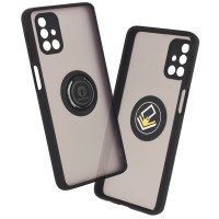 Techsuit Glinth Back Cover voor Samsung Galaxy M31s - Zwart
