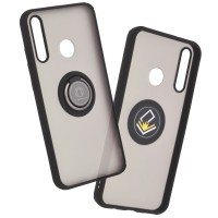 Techsuit Glinth Back Cover voor Huawei P40 Lite E - Zwart