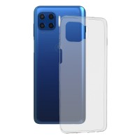 Techsuit Clear Silicone Back Cover voor Motorola Moto G 5G Plus - Transparant
