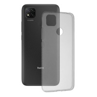 Techsuit Clear Silicone Back Cover voor Xiaomi Redmi 9C - Transparant