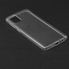 Techsuit Clear Silicone Back Cover voor Samsung Galaxy A31 - Transparant