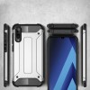 Techsuit Hybrid Armor Back Cover voor Samsung Galaxy A70/A70s - Zwart