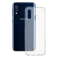 Techsuit Clear Silicone Back Cover voor Samsung Galaxy A20e - Transparant