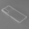 Techsuit Clear Silicone Back Cover voor Sony Xperia 5 IV - Transparant