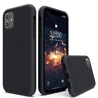 Techsuit Black Silicone Back Cover voor Google Pixel 8a - Zwart
