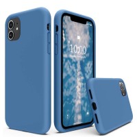 Techsuit Color Silicone Back Cover voor Google Pixel 8a - Blauw