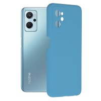 Techsuit Color Silicone Back Cover voor Realme 9i / Oppo A76/A96 - Blauw
