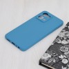 Techsuit Color Silicone Back Cover voor Oppo Reno7 - Blauw