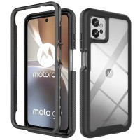 Techsuit Defense 360 Case voor Motorola Moto G32 - Zwart