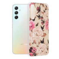 Techsuit Marble Back Cover voor Samsung Galaxy A34 - Mary Berry Nude