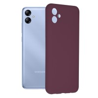 Techsuit Color Silicone Back Cover voor Samsung Galaxy A04e - Paars