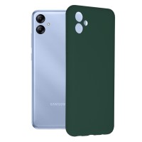 Techsuit Color Silicone Back Cover voor Samsung Galaxy A04e - Groen