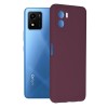Techsuit Color Silicone Back Cover voor Vivo Y01 - Paars