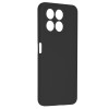 Techsuit Black Silicone Back Cover voor HONOR X8a - Zwart