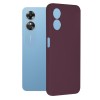 Techsuit Color Silicone Back Cover voor Oppo A17 - Paars