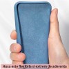 Techsuit Color Silicone Back Cover voor Oppo A17 - Blauw