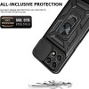 Techsuit Camshield Back Cover voor HONOR X8a - Zwart