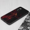 Techsuit Glaze Back Cover voor Oppo A78 - Red Nebula