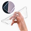 Techsuit Clear Silicone Back Cover voor Motorola Moto E22i / Moto E22 - Transparant