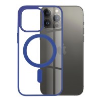 Techsuit MagSafe Pro Back Cover voor Apple iPhone 13 Pro - Blauw
