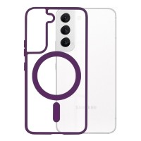 Techsuit MagSafe Pro Back Cover voor Samsung Galaxy S22 - Paars