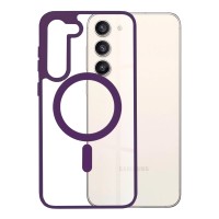 Techsuit MagSafe Pro Back Cover voor Samsung Galaxy S23 Plus - Paars