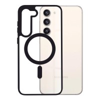 Techsuit MagSafe Pro Back Cover voor Samsung Galaxy S23 Plus - Zwart