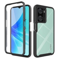 Techsuit Defense 360 Case voor Oppo A57 4G/A57s / OnePlus Nord N20 SE - Zwart