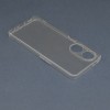 Techsuit Clear Silicone Back Cover voor Oppo A98 - Transparant