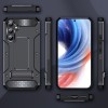 Techsuit Hybrid Armor Kickstand Back Cover voor Samsung Galaxy A54 - Zwart