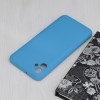 Techsuit Color Silicone Back Cover voor Samsung Galaxy A04e - Blauw