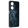 Techsuit Glaze Back Cover voor Oppo A98 - Blue Nebula