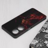 Techsuit Glaze Back Cover voor Oppo A98 - Red Nebula