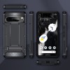 Techsuit Hybrid Armor Kickstand Back Cover voor Google Pixel 8 Pro - Zwart