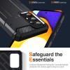 Techsuit Hybrid Armor Kickstand Back Cover voor Samsung Galaxy A53 - Zwart