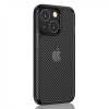 Techsuit Carbon Fuse Back Cover voor Apple iPhone 15 - Zwart