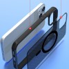 Techsuit Carbon Fuse Back Cover met MagSafe voor Apple iPhone 15 Pro - Zwart