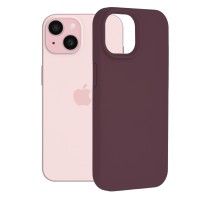 Techsuit Color Silicone Back Cover voor Apple iPhone 15 - Paars