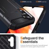 Techsuit Hybrid Armor Kickstand Back Cover voor Samsung Galaxy S23 FE - Zwart