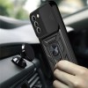 Techsuit Camshield Back Cover voor Samsung Galaxy S21 Plus - Zwart